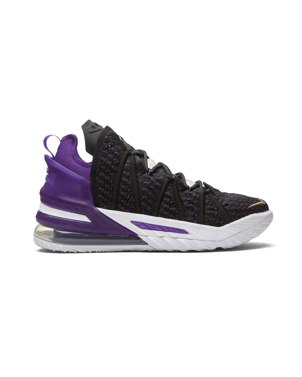 Nike Black Lebron 18 "Lakers" Cq9283 004" for men