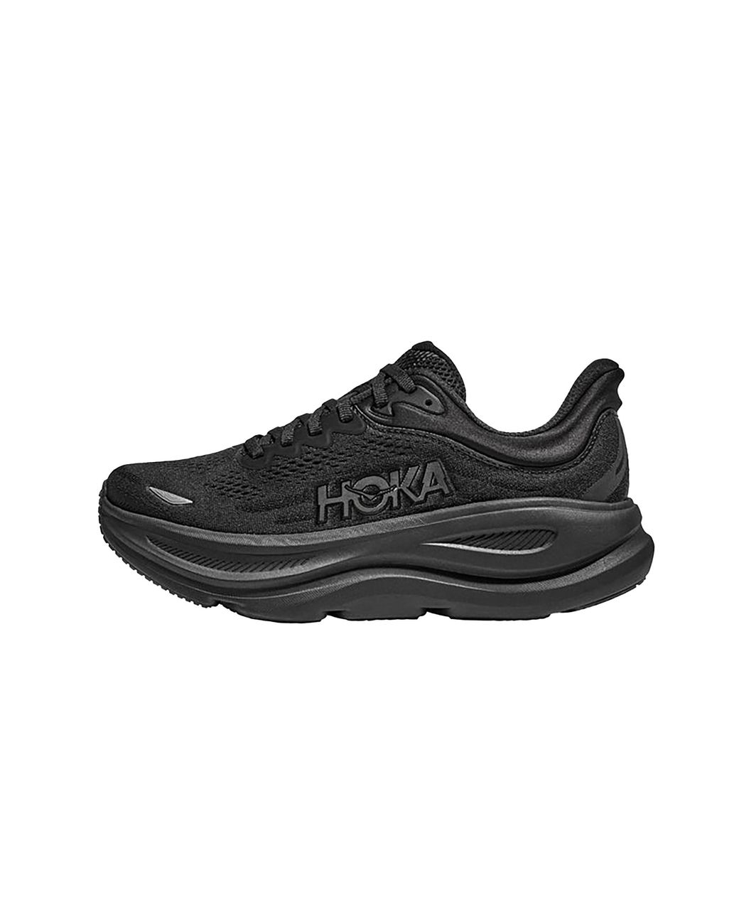 Hoka One One Black Bondi 9 Wide 1162013 Bblc" for men