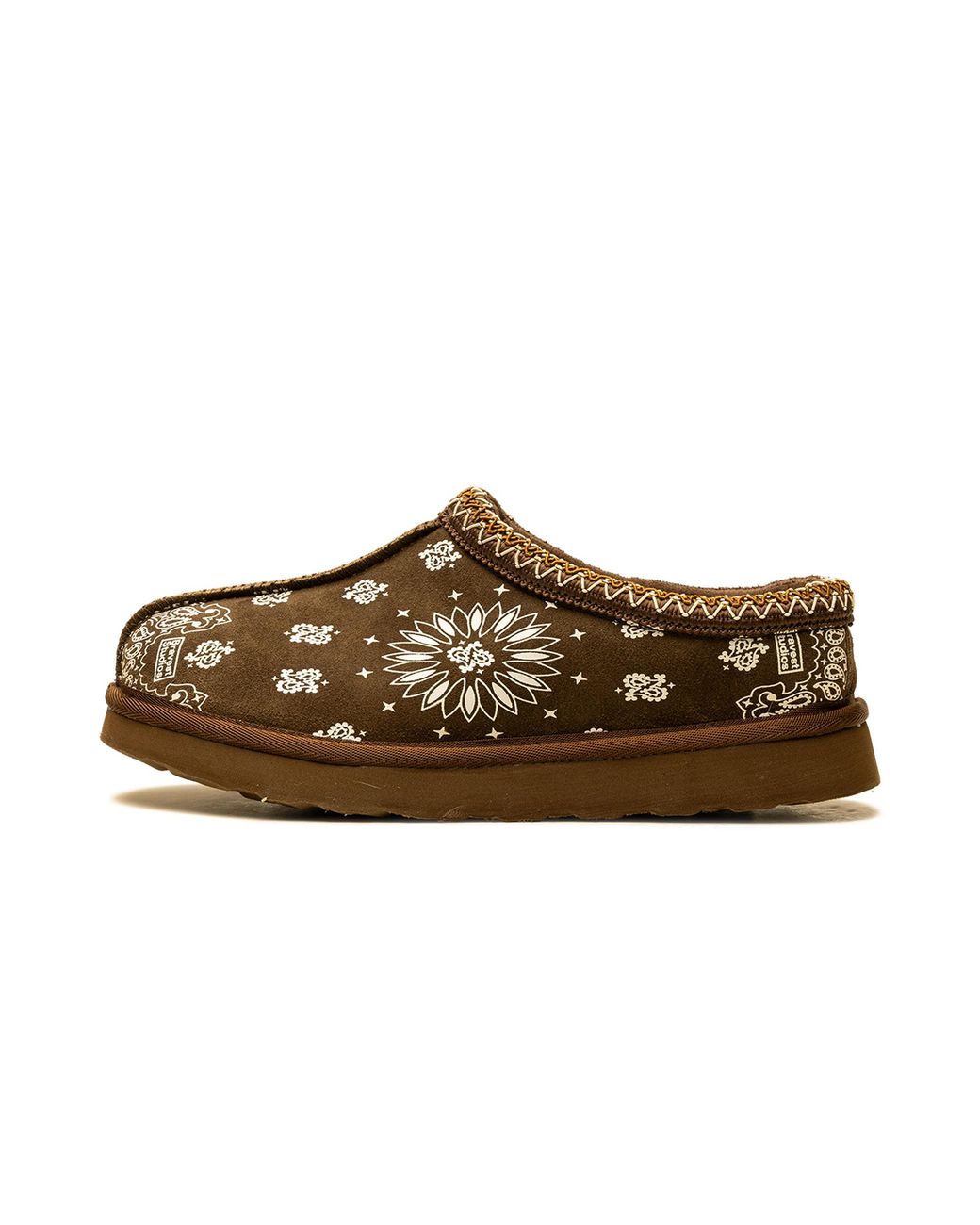 Bravest Studios Brown Paisley Slippers Bs43" for men