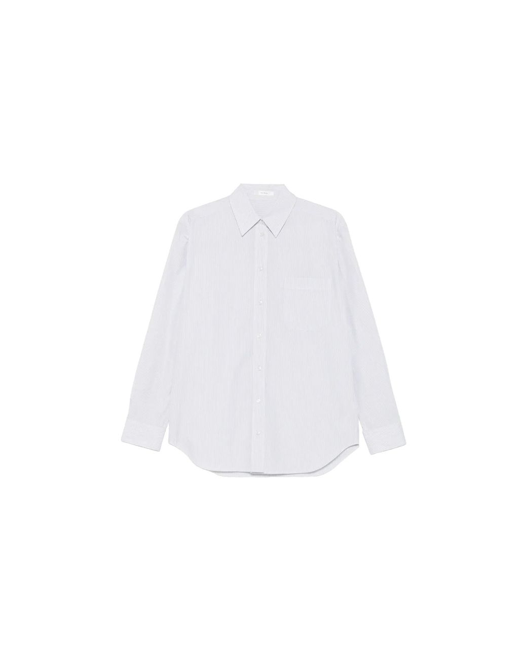 The Row Black Gavina Shirt Stripe" 10477 W4591 Wbs"