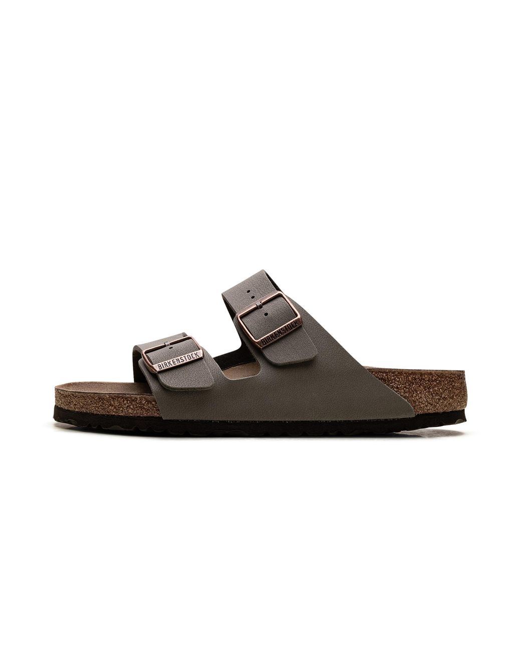 Birkenstock Black Arizona Birkibuc "Stone" 0151211" for men