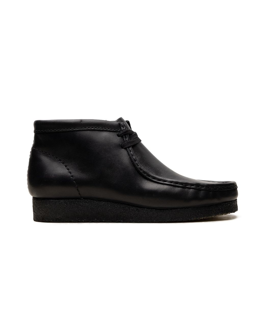 Clarks Black Wallabee Leather" 26155512" for men