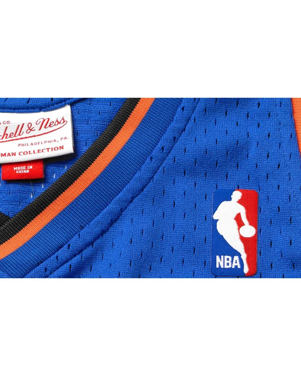 Mitchell & Ness Blue Swingman Jersey "Nba New York Knicks 05-06 Stephon Marbury" Smjygs18443 Nykroya05Smb" for men