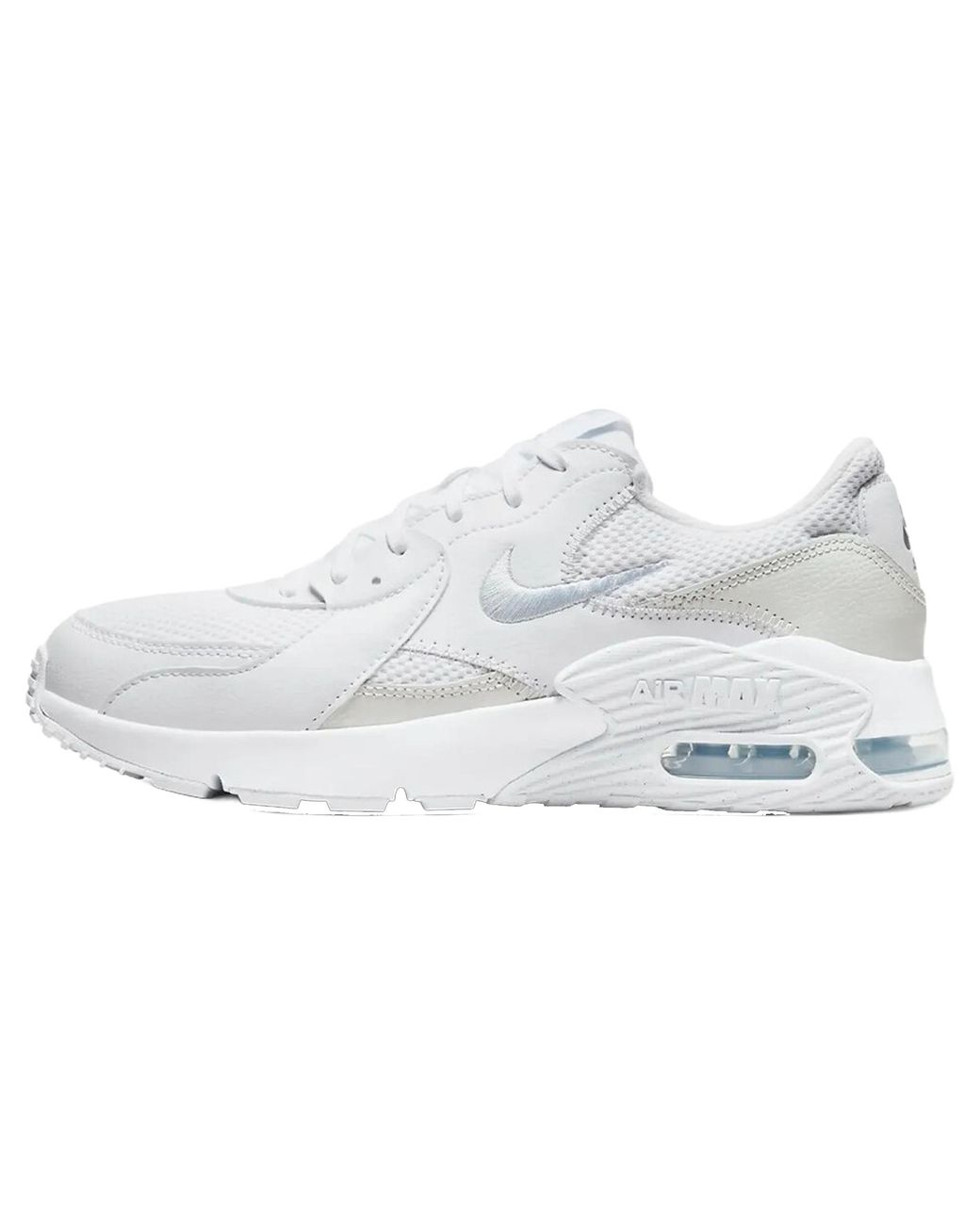Nike White Air Max Excee Metallic Platinum" Cd5432 121"