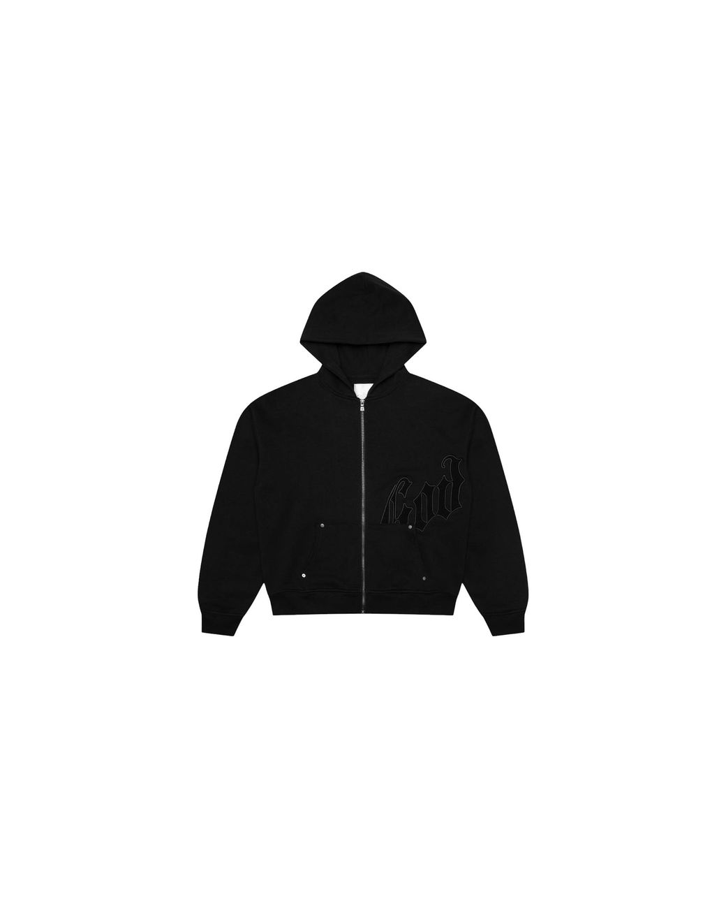 GODSPEED NEW YORK Black Og Logo Hoodie "Double" T6Bly9Fm" for men