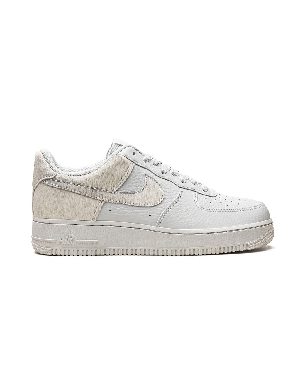 Nike Black Air Force 1 Pony Hair Heel" Dm9088 001" for men