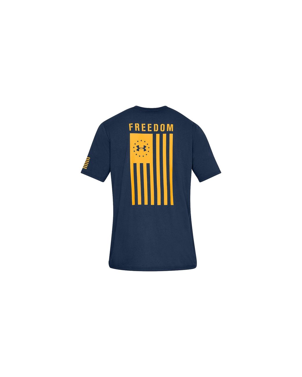 Under Armour Blue Freedom Flag T-Shirt "Academy Steeltown" 1333350 410" for men