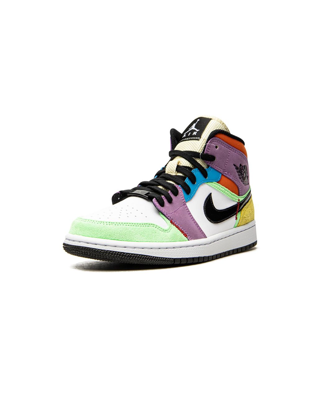 Nike Black Air 1 Mid Se "Lightbulb" Cw1140 100"