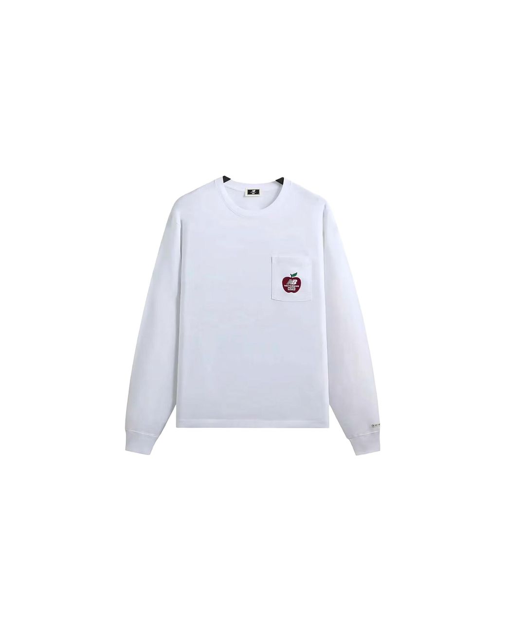 Kith Black New Balance Ny Woodblock Long Sleeve Pocket T-Shirt Khm030146 101" for men