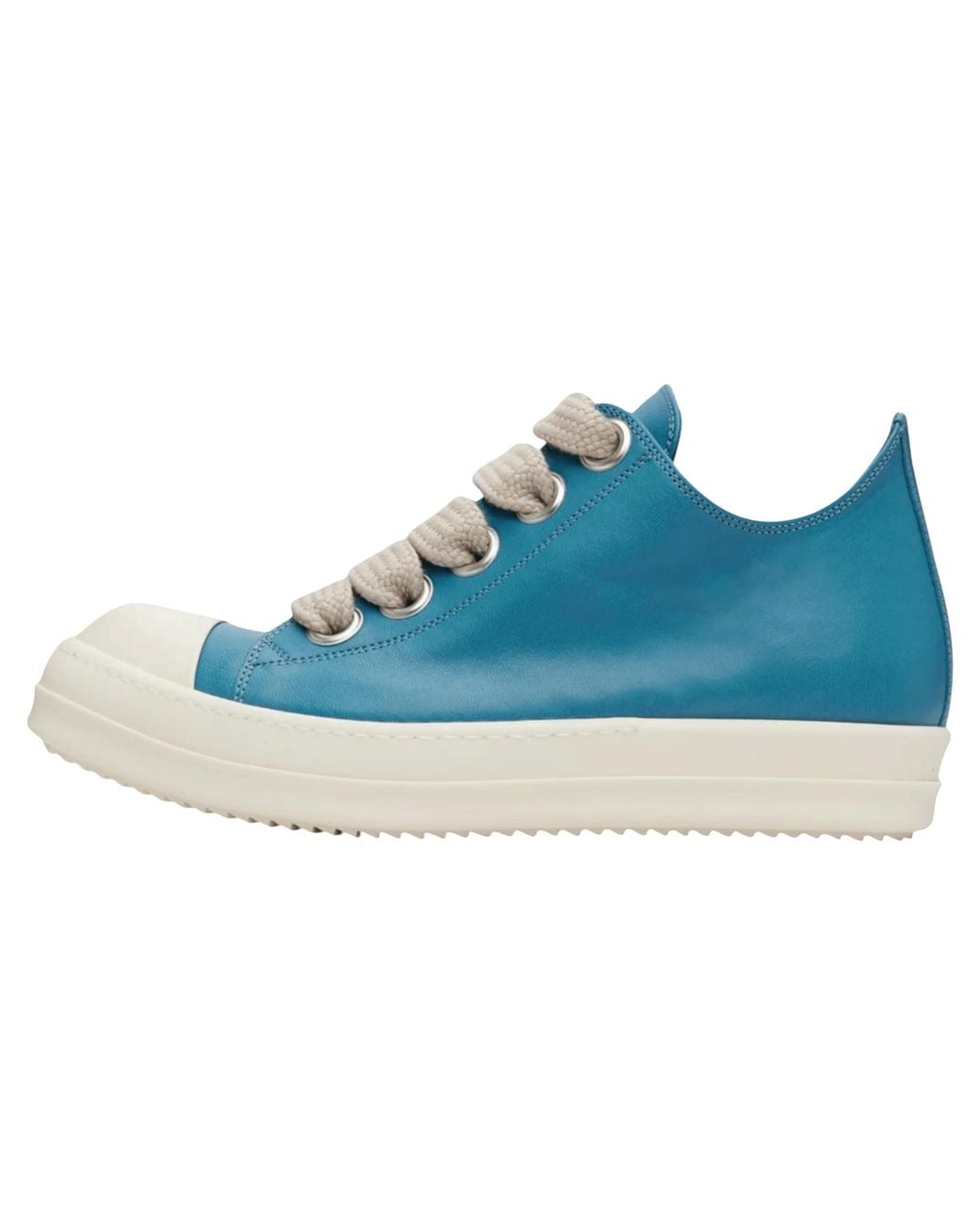 Rick Owens Blue Tower Jumbolace Ramones Sneaker Low "Nublu/Milk" Ru02F4893 Lgyw2 6611" for men