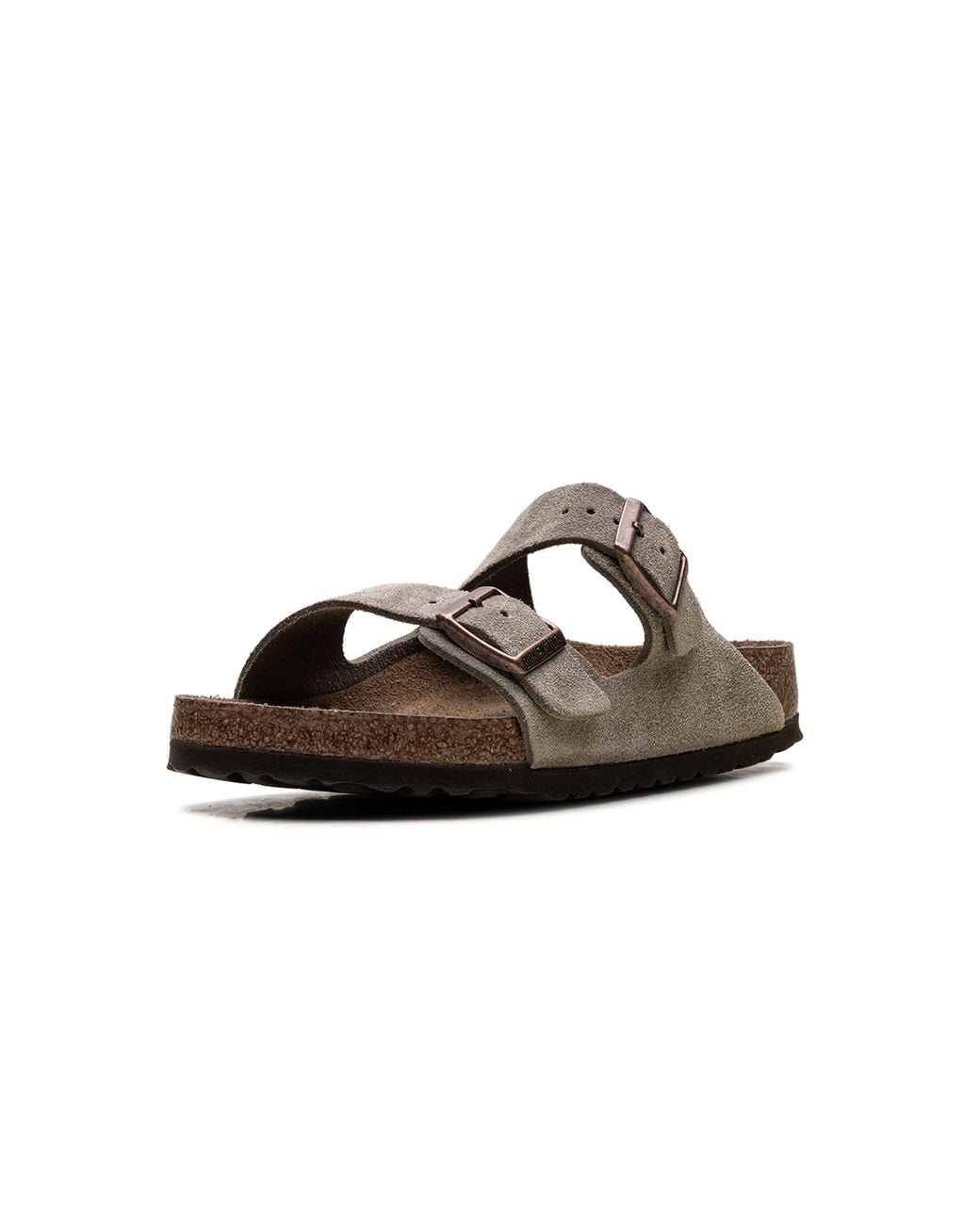 Birkenstock Black Arizona Soft Footbed "Suede Leather for men