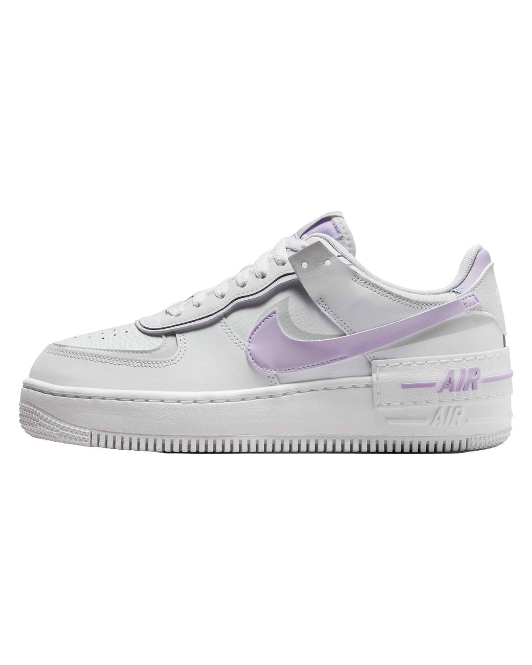 Nike Black Air Force 1 Low Shadow Lilac Bloom" Fn6335 102"