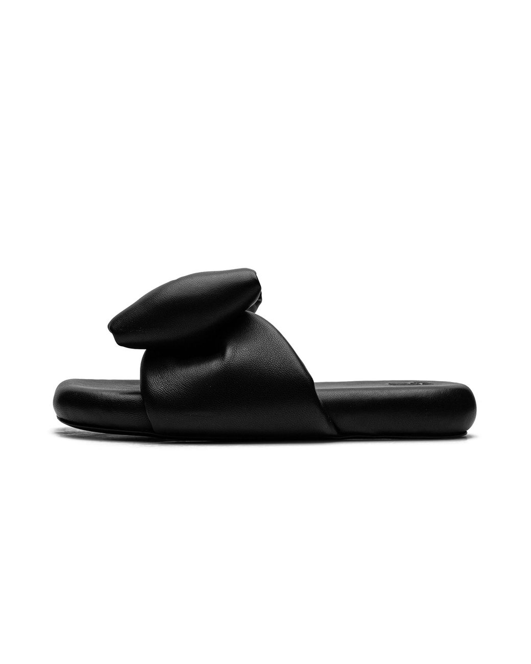 Off-White c/o Virgil Abloh Black Nappa Extra Padded Slipper Owic005S22Lea0011000"