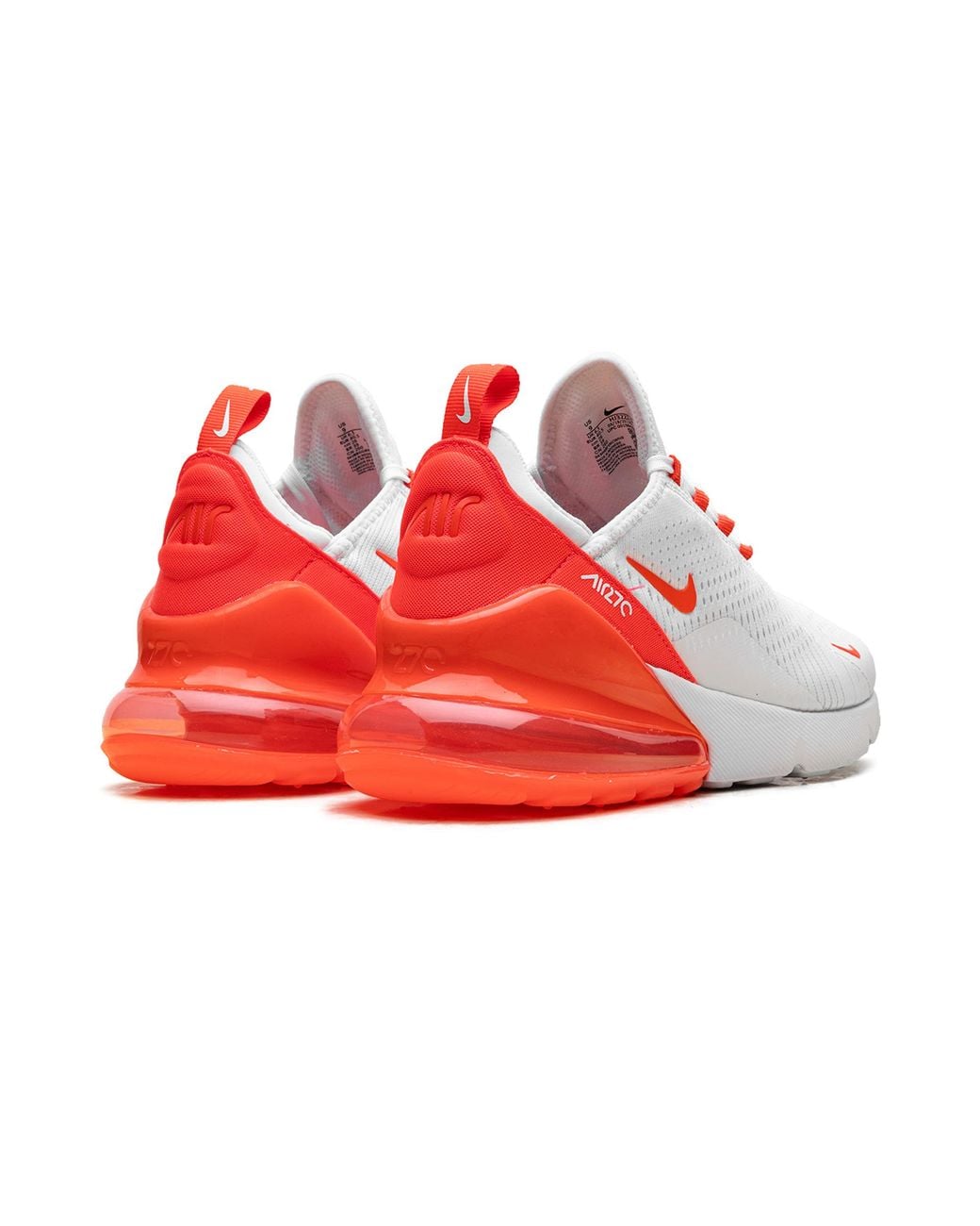 Nike White Air Max 270 Bright Crimson" Hj3222 102"