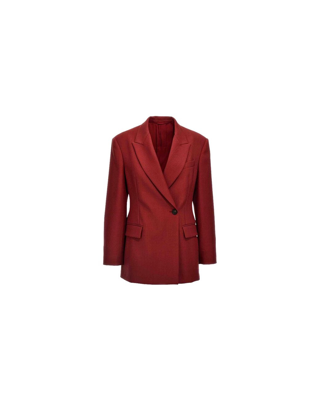 Brunello Cucinelli Tailored Single-Button Blazer Brun1422"