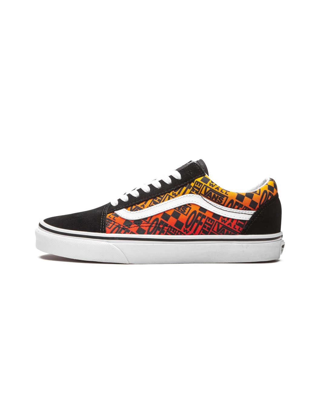 Vans Black Old Skool "Off The Wall Logos for men
