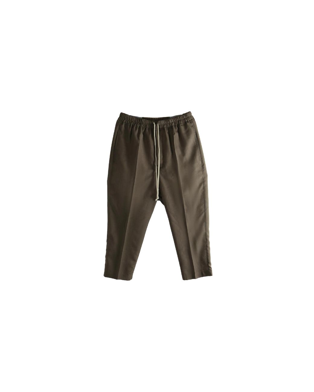 Rick Owens Drawstring Astaire Cropped Pants 