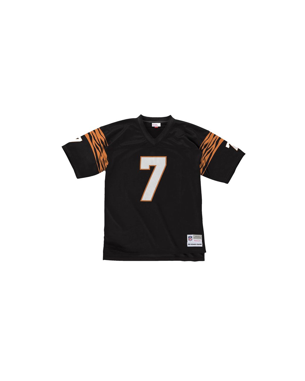 Mitchell & Ness Black Nfl Legacy Jersey 1989 Bengals Boomer Esiason "Bengals" Lgjycp18061 Cbnblck89Bes" for men