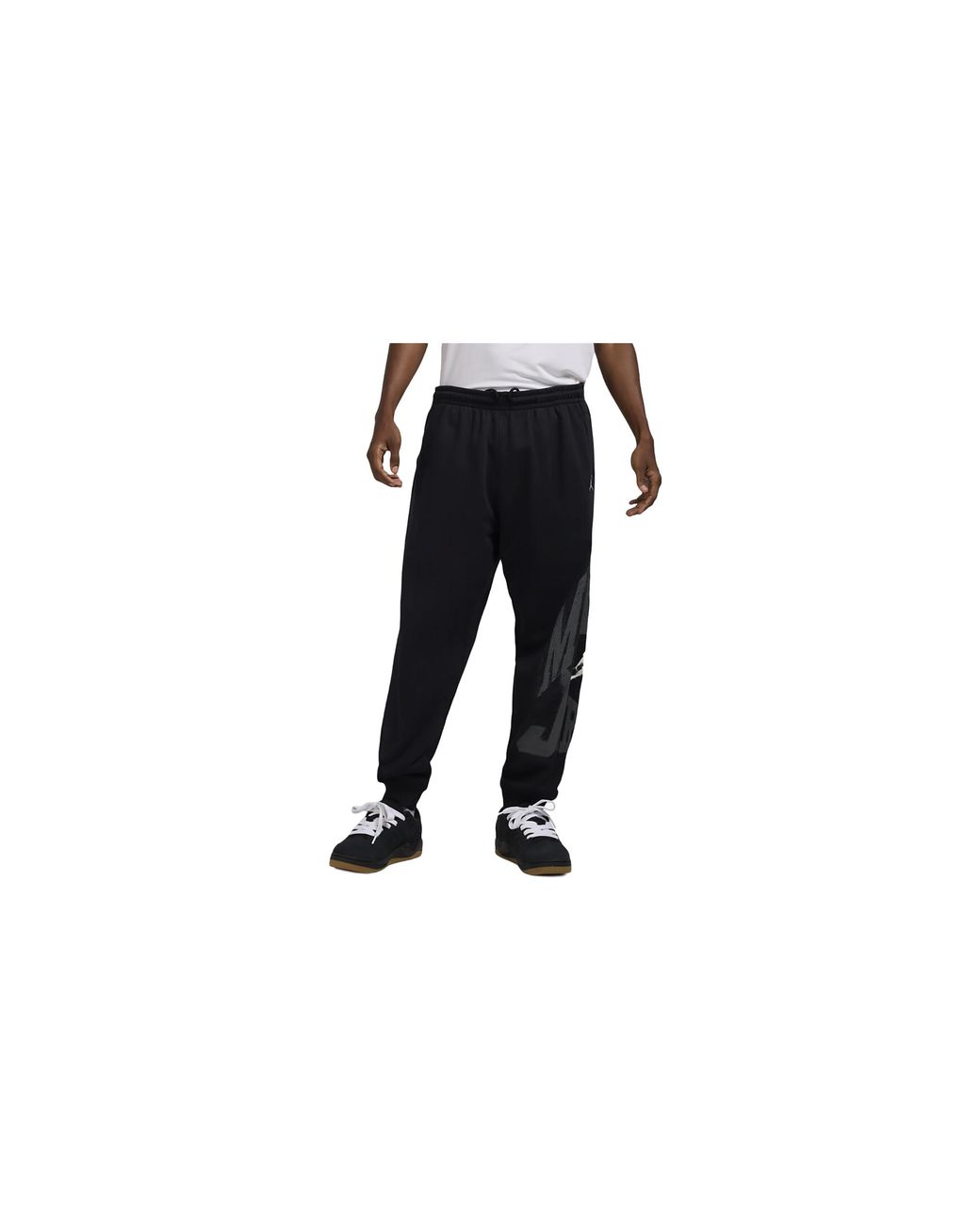 Nike Black Brooklyn Collegiate Trousers Sail' Hv0091 010" for men