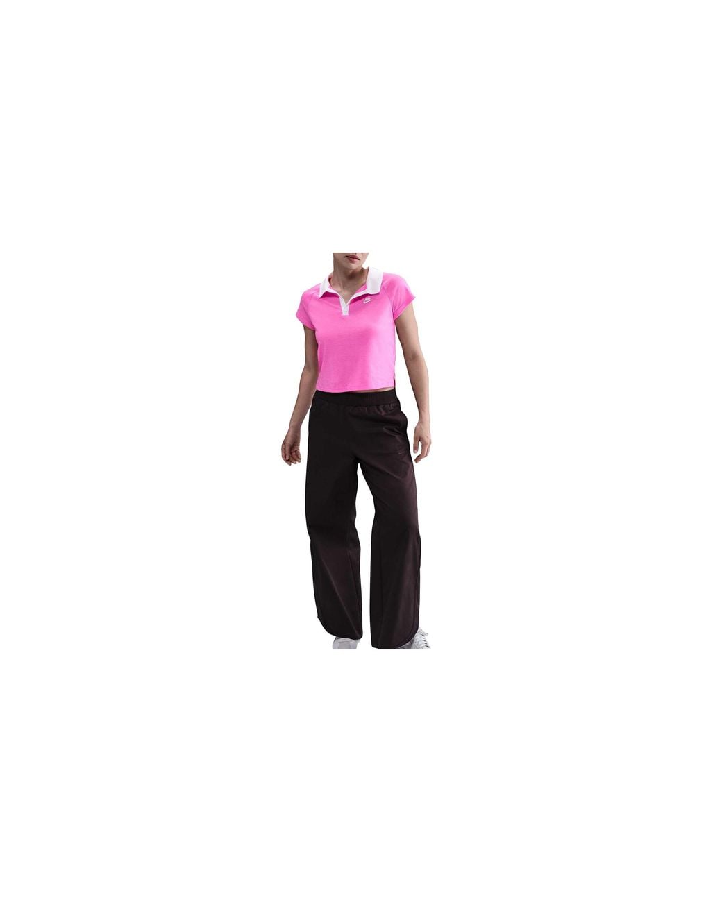 Nike Black Sportswear Slim Retro Polo Top "Playful" Ih8502 675"