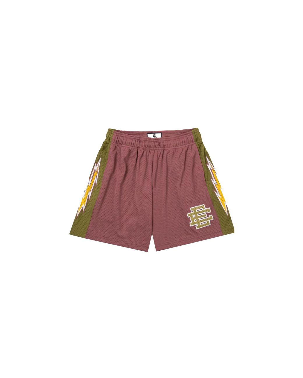 Eric Emanuel Black Ee Basic Shorts "Mauve Moss" Ee Srt 45524" for men