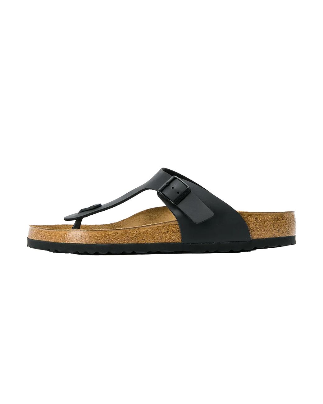 Birkenstock Black Gizeh Birko-Flor (Regular/Wide) 0043691" for men