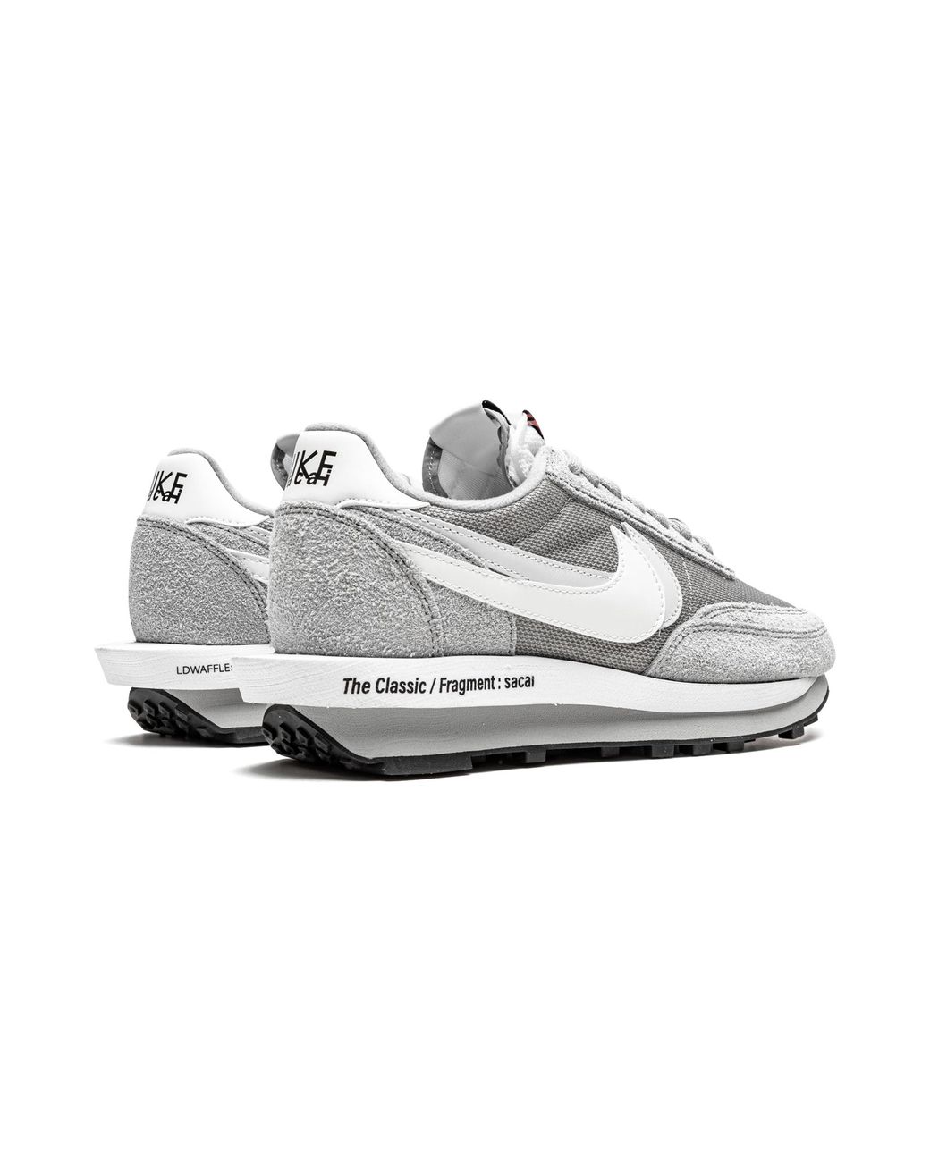 Nike Black Ldwaffle "Fragment X Sacai for men