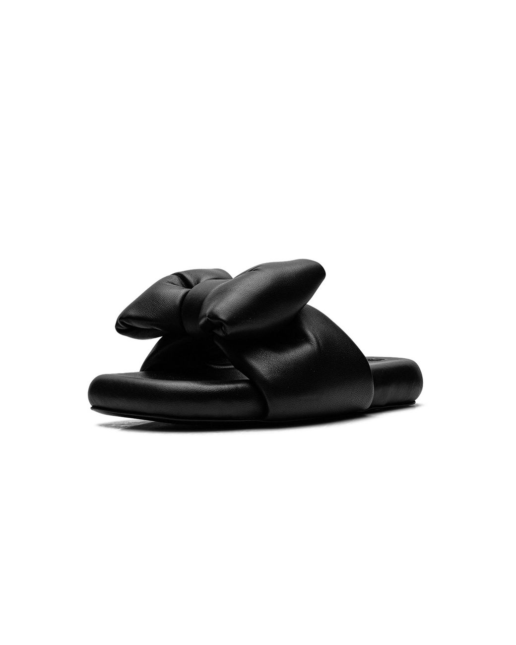 Off-White c/o Virgil Abloh Black Nappa Extra Padded Slipper Owic005S22Lea0011000"