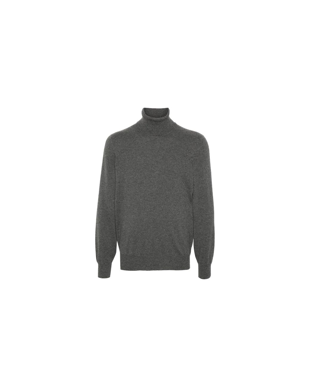 Brunello Cucinelli Black Turtleneck Sweater Brun2297" for men
