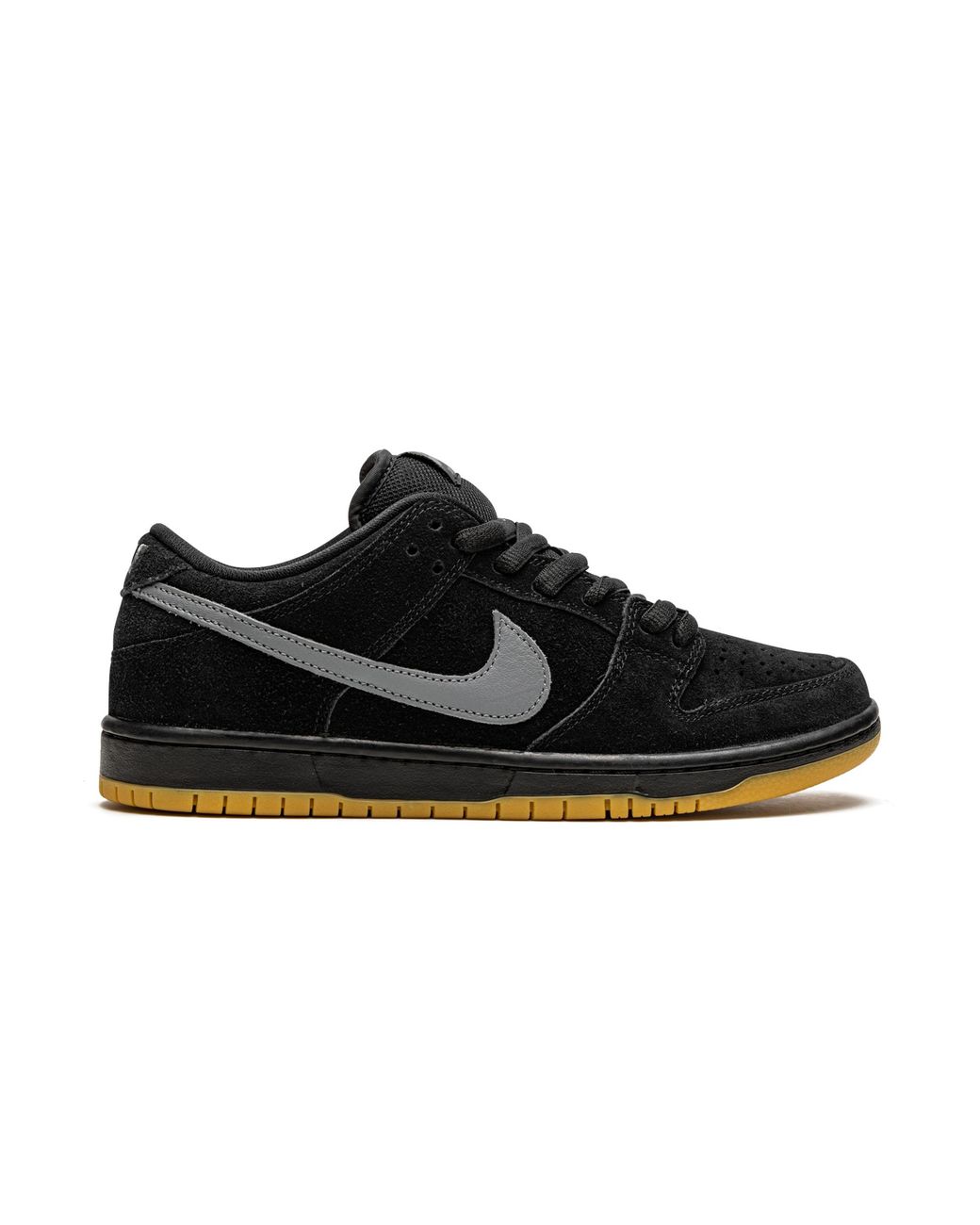 Nike Black Sb Dunk Low Pro "Fog" Bq6817 010"