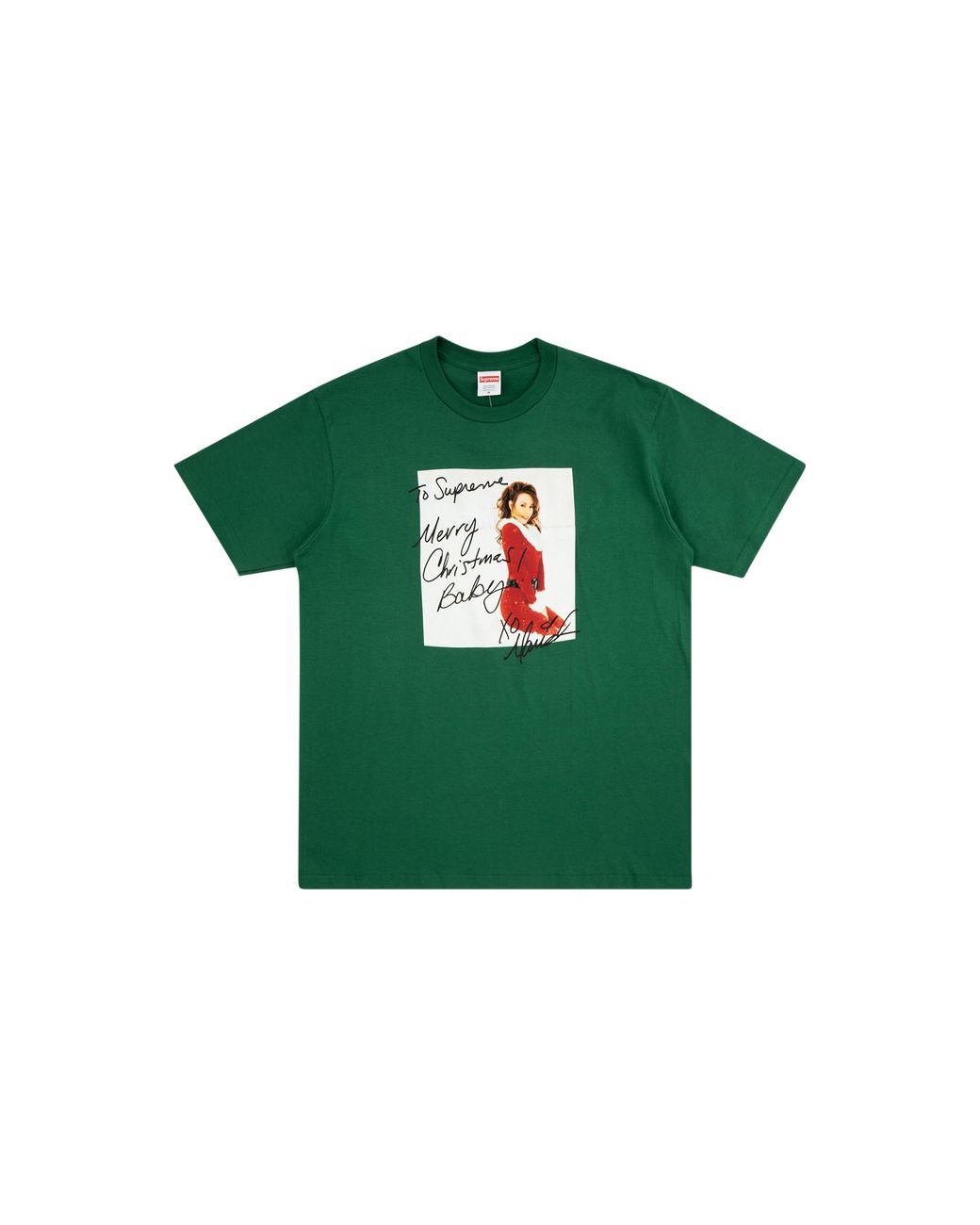 Supreme Green Mariah Carey T-Shirt "Fw20" Su9766"