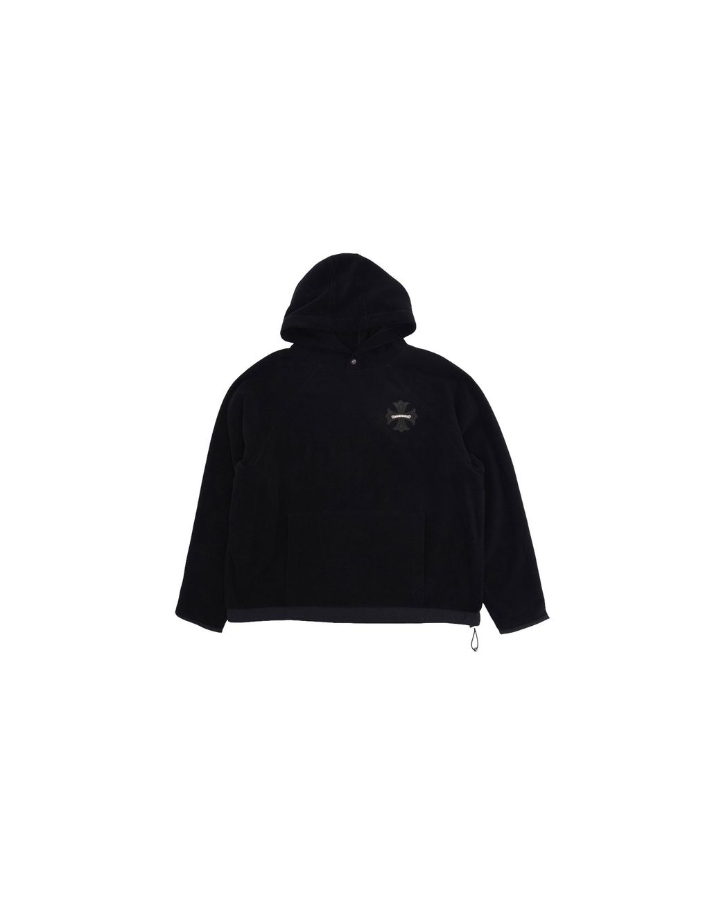 Chrome Hearts Black Fleece Plus Patch Hoodie Chrm1309" for men