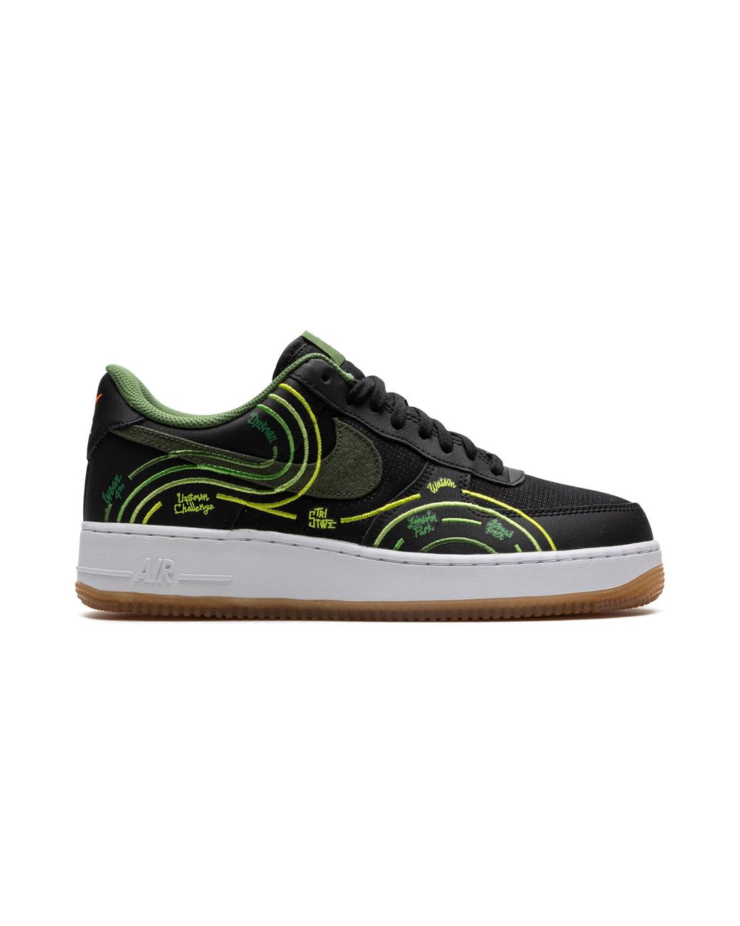 Nike Black Air Force 1 Lv8 "Ny Vs Ny" Dv2123 001" for men