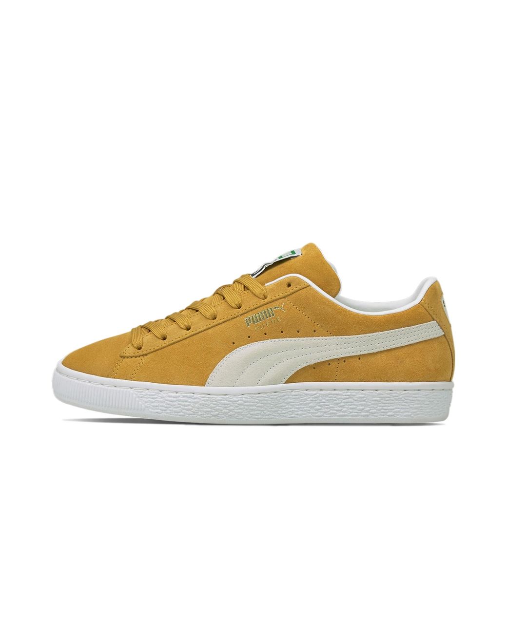 PUMA Black Suede Classic Xxi "Honey Mustard 374915 05" for men