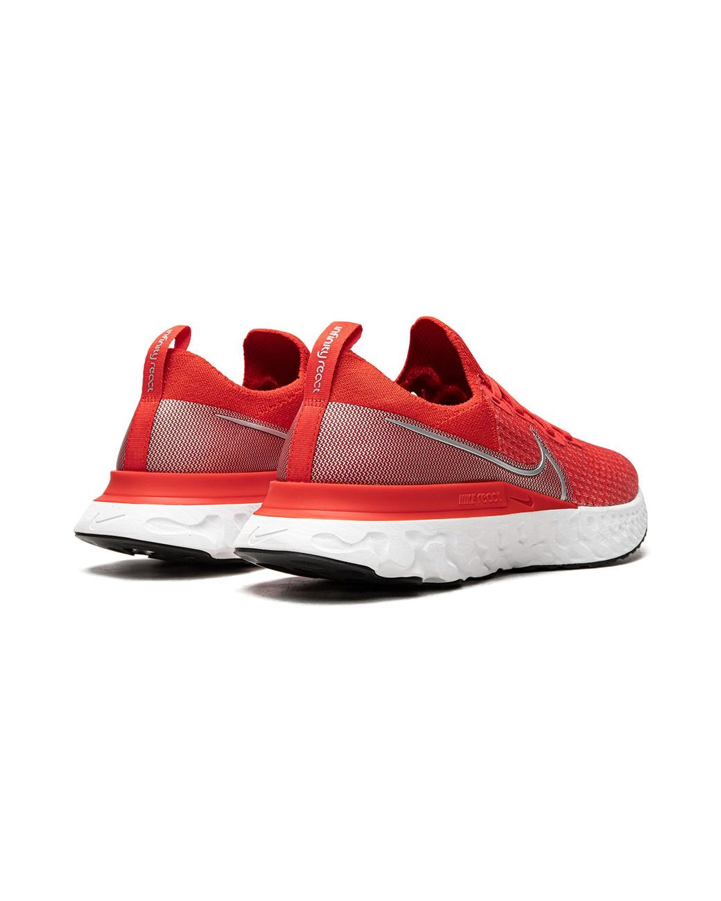 Nike Red React Infinity Run Flykni Mns "Chile" Dc2054 600"