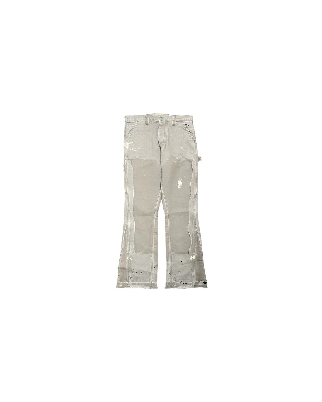 GALLERY DEPT. Black La Flare Carpenter Jeans "Cement" Gd126" for men