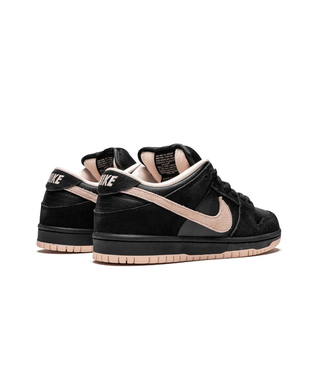 Nike Black Sb Dunk Low Pro Coral" Bq6817 003" for men