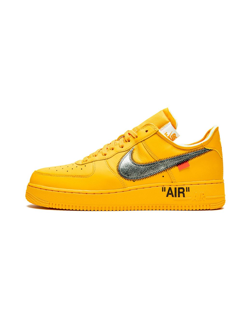Nike Yellow Air Force 1 Low "Off for men