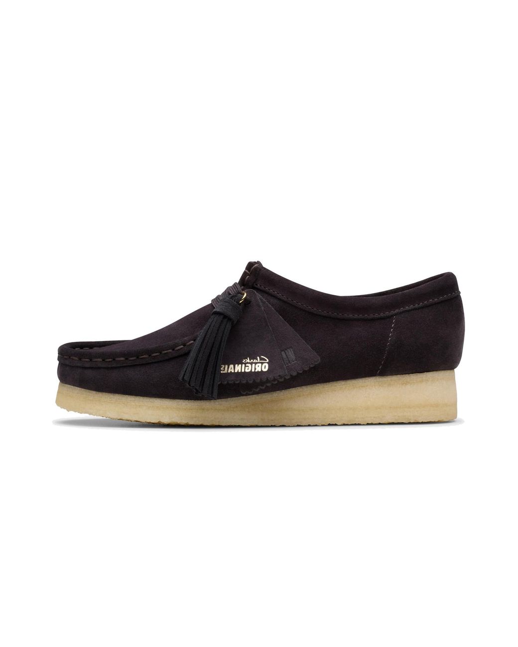 Clarks Black Wallabee Slate Suede" 26179158"