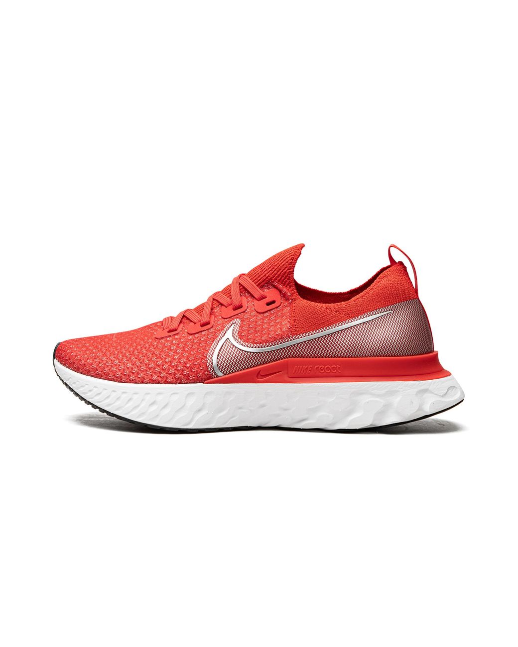 Nike Red React Infinity Run Flykni Mns "Chile" Dc2054 600"