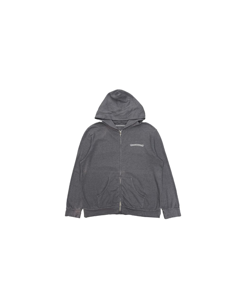 Chrome Hearts Black Matty Boy Zip Up Hoodie Chrm0793" for men