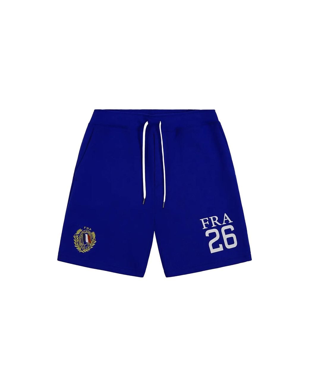 Polo Ralph Lauren Blue Double-Knit Tech Short "France" 710B20865001" for men