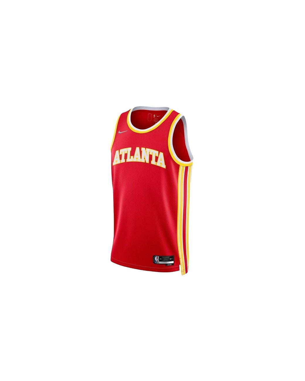 Nike Red Atlanta Hawks 21/22 Diamond Icon Edition Nba Swingman Jersey Dn2604 657" for men
