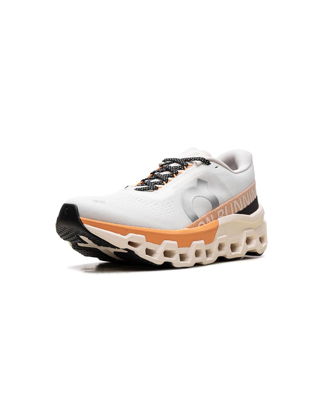 On Shoes Black Cloudmonster 2 "Ivory Tangerine" 3We10113202"