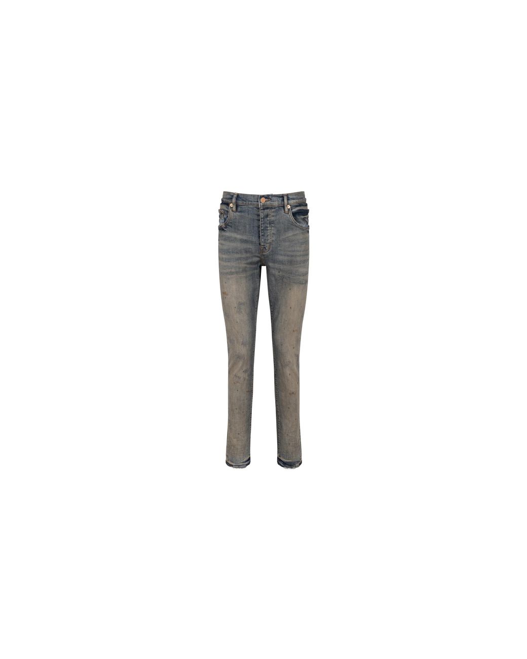 Purple Brand Black Low Rise Slim Fit Jeans P001 Ior" for men
