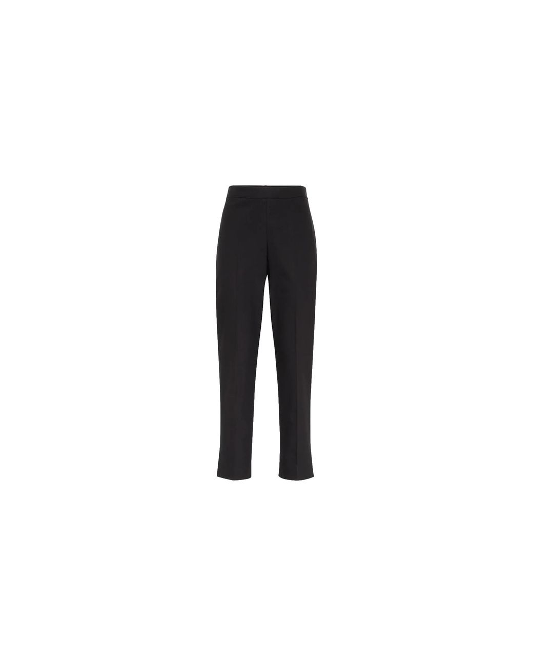 Brunello Cucinelli Black Tailored Cotton Trousers Brun1593"