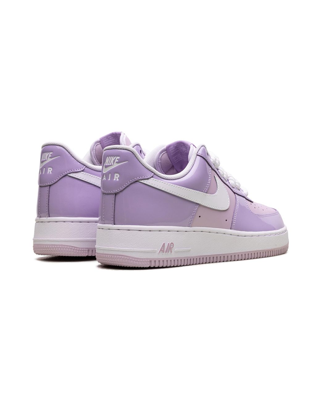 Nike Purple Air Force 1 Low '07 Lv8 "Hydrangeas Patent" Hv9405 500" for men