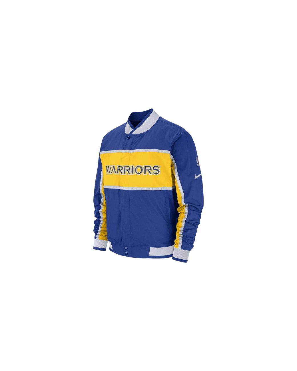 Nike Black Nba Golden State Warriors Courtside Icon Jacket "Rush" Aj9151 495" for men