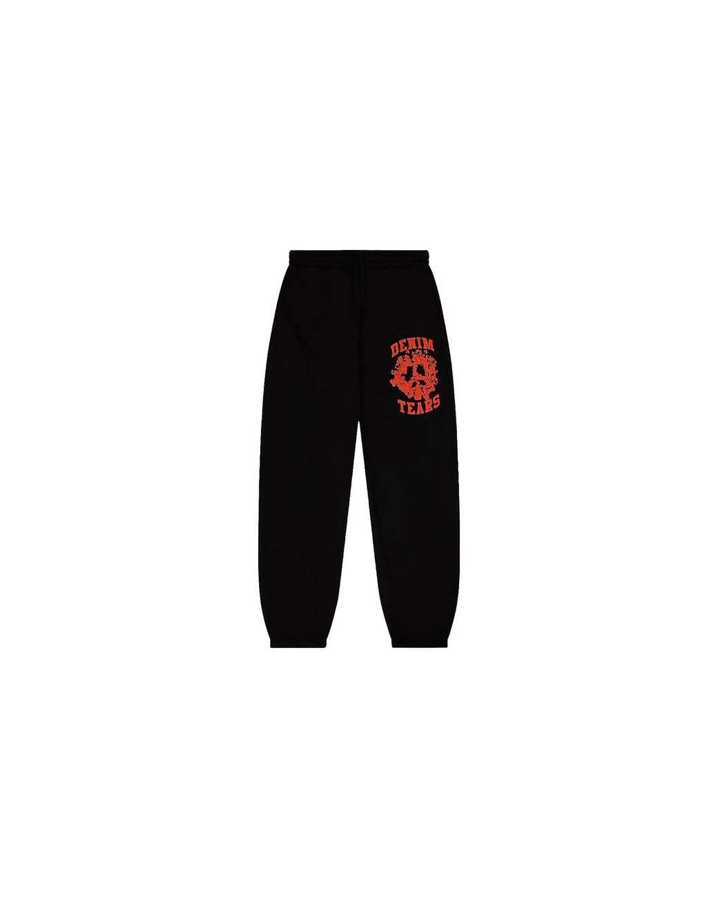 DENIM TEARS Black Denim University Sweatpants Dt1049" for men
