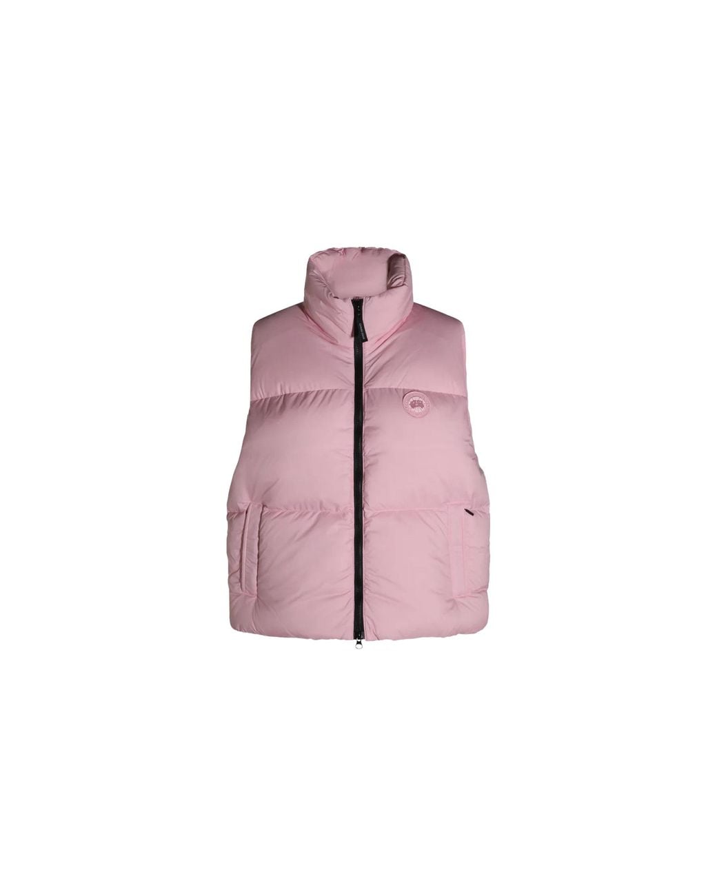 Canada Goose Black Fallon Puffer Vest "Linnaea Rose" 1754Wt 9603"